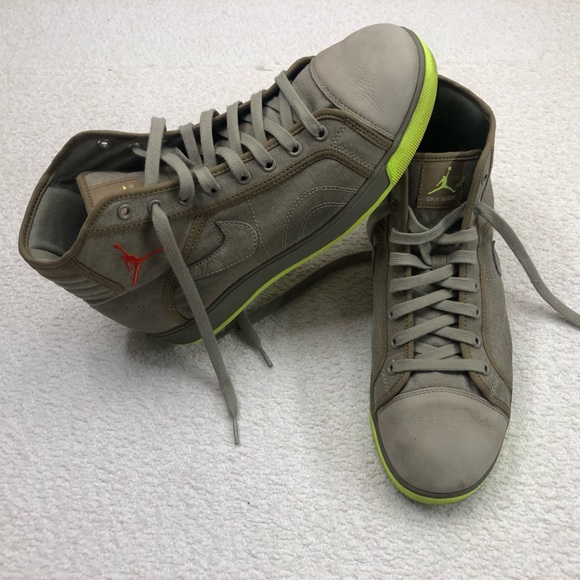 Jordan Other - Air Jordan Sky High Retro Men's Canvas Shoes 407282-201 Size 11.5 Ocean Fog